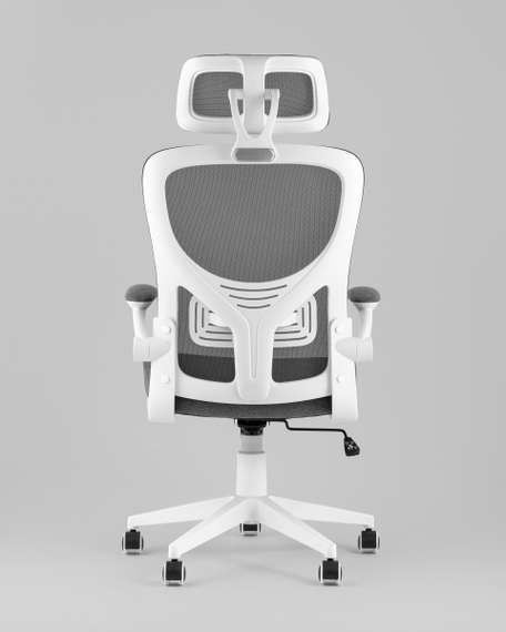 Кресло офисное TopChairs Airone серый ткань