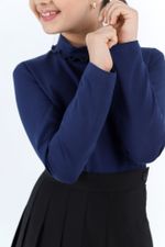 Джемпер для девочки Скул-3 Виотекс ТЁМНО-СИНИЙ