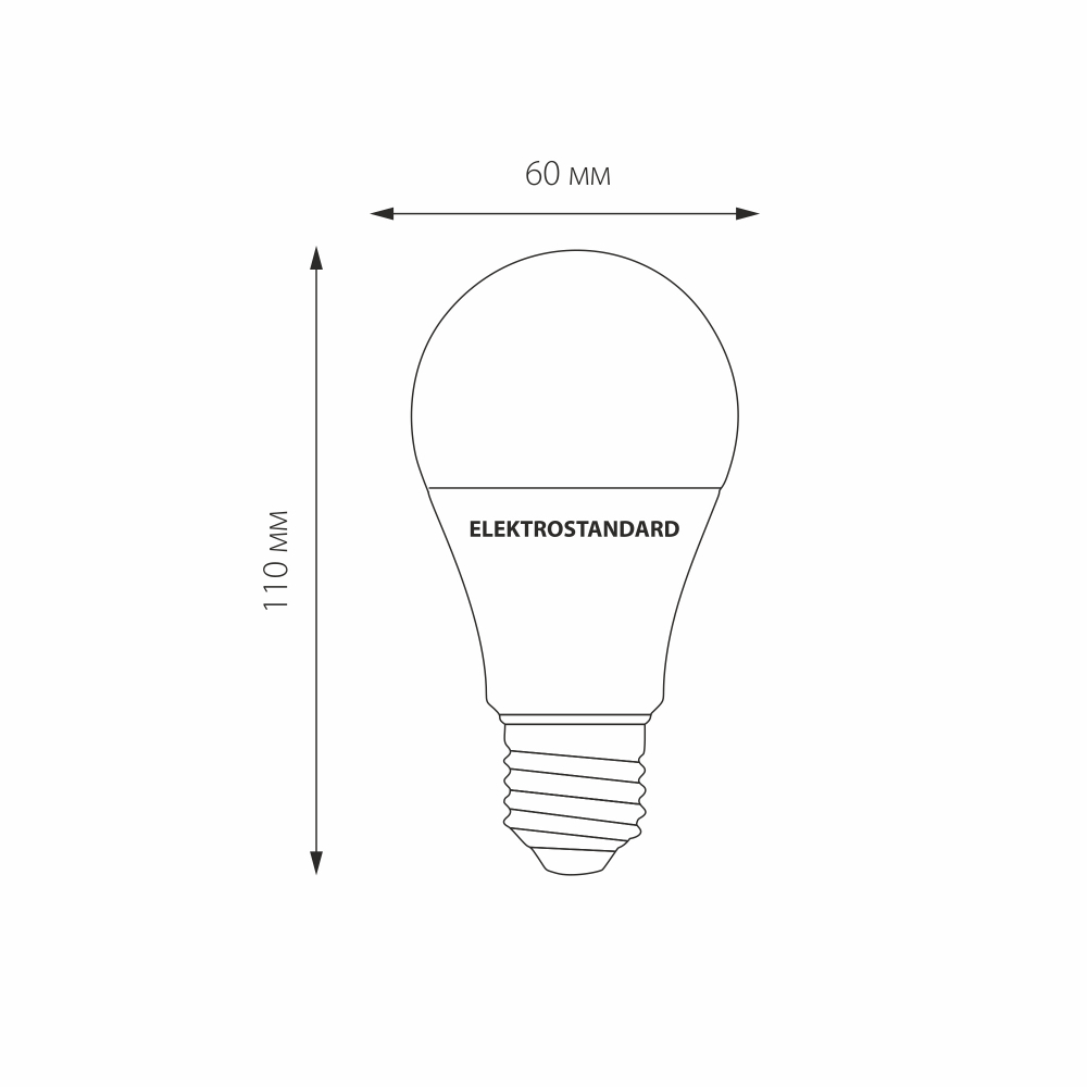 Светодиодная лампа Classic LED D 12W 4200K E27 А60 BLE2769