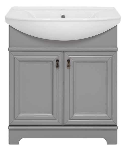 Тумба под раковину Misty Лувр 65 (серый)