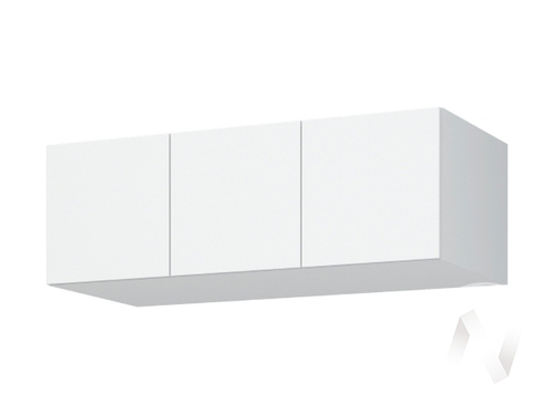 Антресоль 1200 АН-02 Лион (белый/белый)