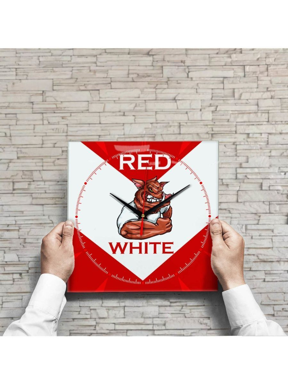 Настенные часы Red and White Спартак