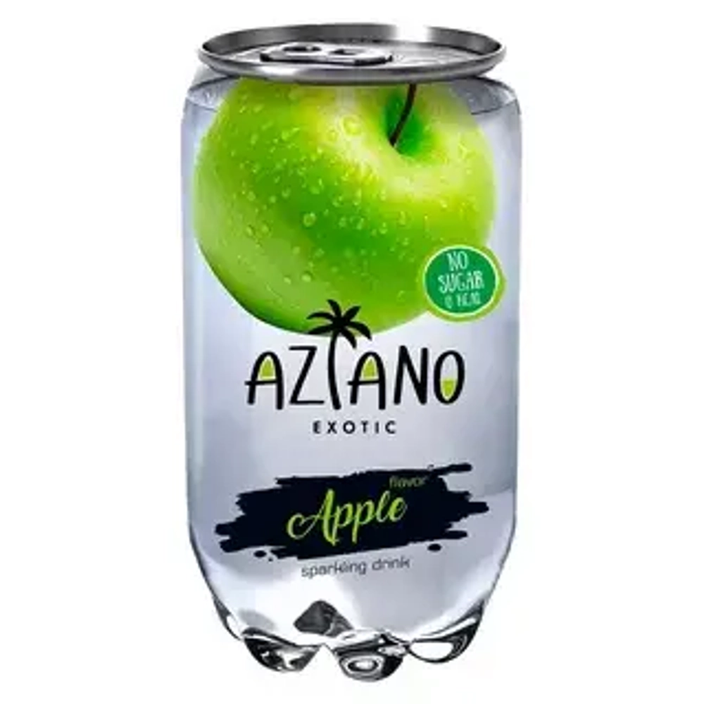 Газированный напиток Aziano Apple 350мл
