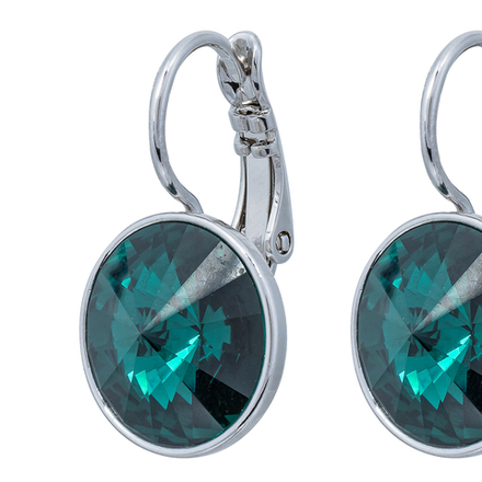 Серьги Fiore Luna Emerald A1903.18 G/S