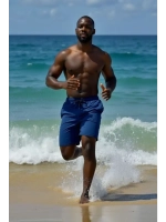 Шорты пляжные для купания удлиненные бриджи