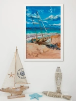 Картина на стену для интерьера на холсте 33*48 см