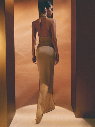 Платье EVELYN, золотой