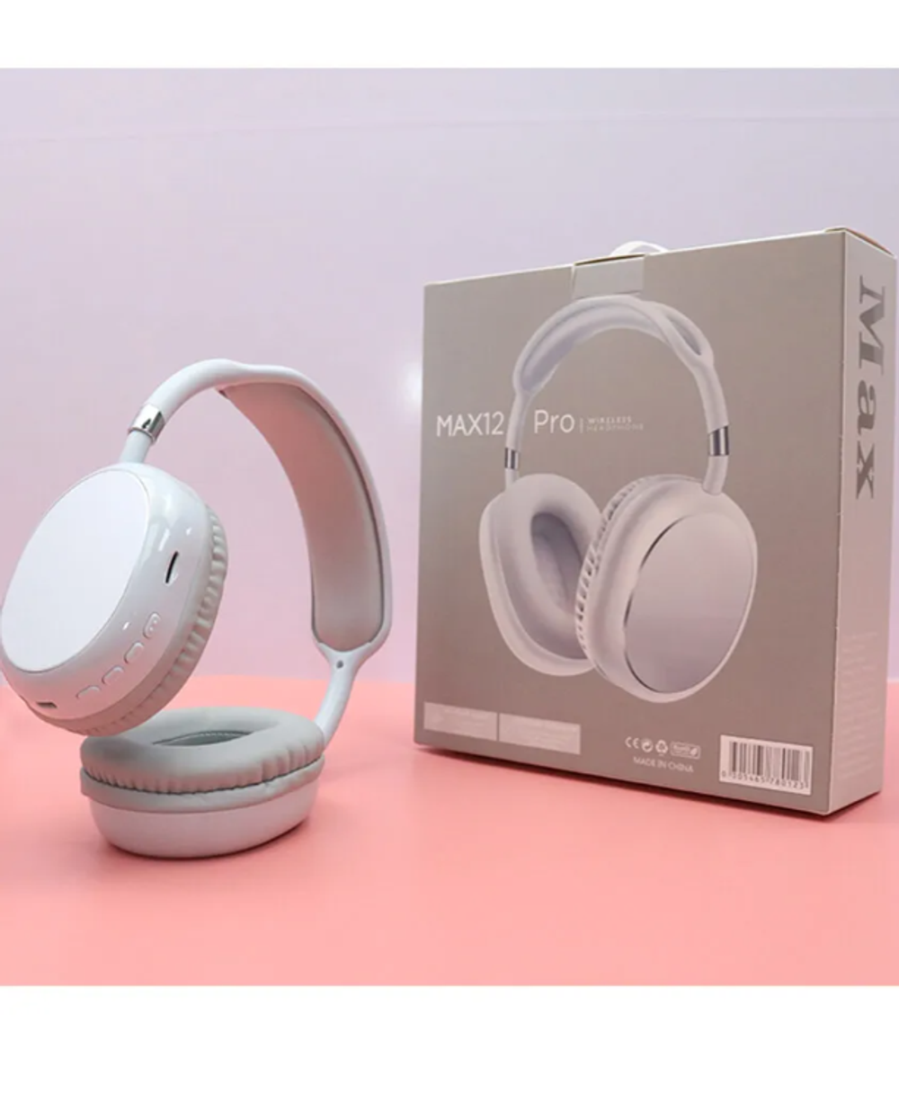 Наушники беспроводные с радио AKZ Max12 Pro