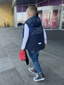 Жилет утепленный стеганый для мальчика