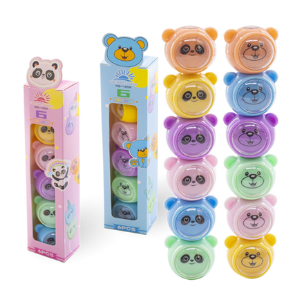 Текстовыделители 6 цв