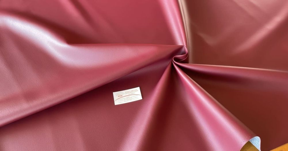 Искусственная кожа Латте 410 вишня