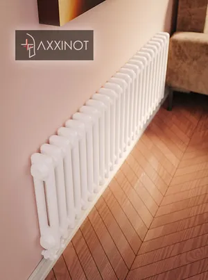 Axxinot Sentir 2020 - двухтрубный трубчатый радиатор высотой 200 мм, боковое подключение