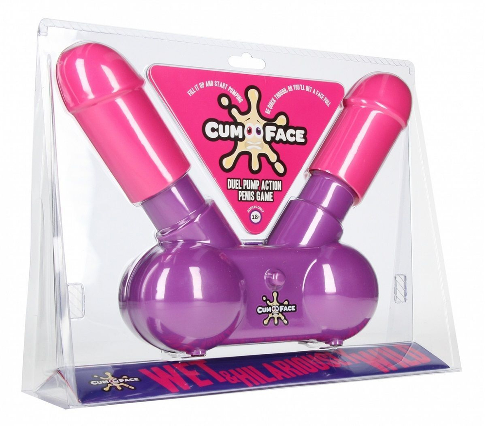 Дуэльная игра Cum Face (Цвет: фиолетовый с розовым)