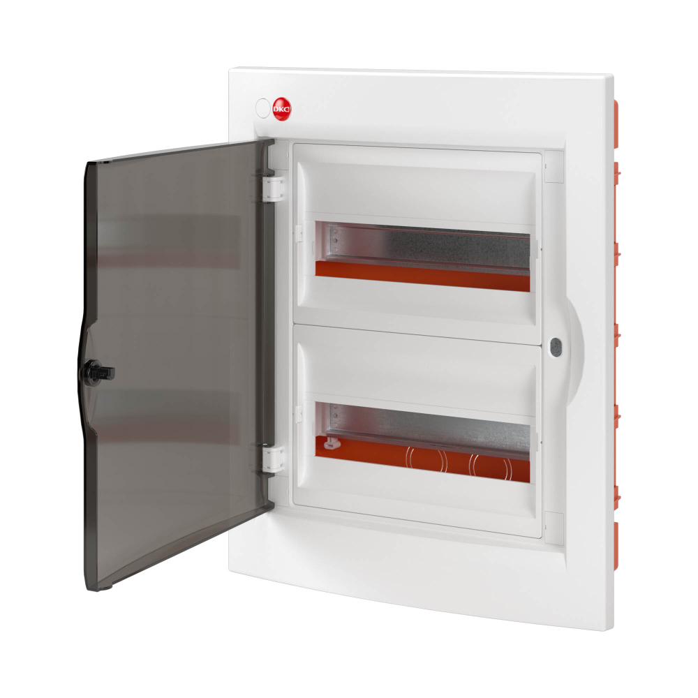 Щиток встраив. с дверцей 24 мод., IP 41, белый