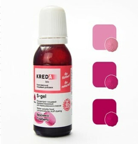 Краситель гелевый концентрат Брусника 20 г Kreda-Bio