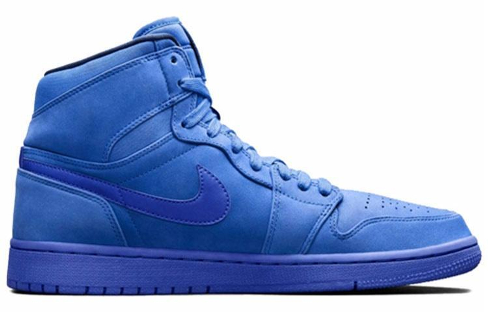 Кроссовки Jordan Air Jordan 1 Retro High Blue Void (Женская размерная сетка)