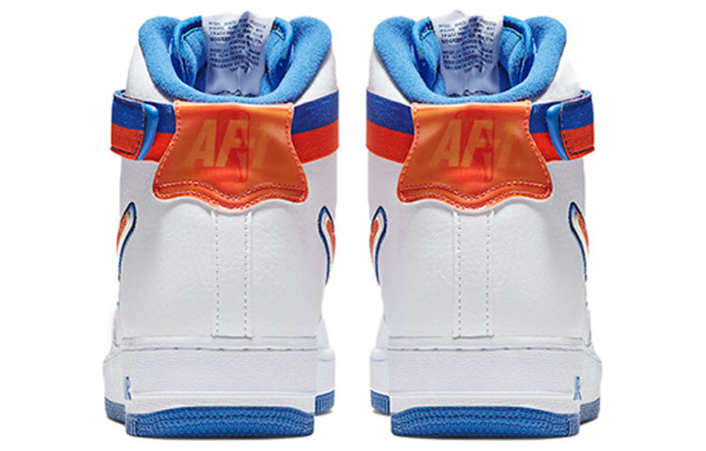 Кроссовки Nike Air Force 1 Sport Nba White Team Orange Game Royal