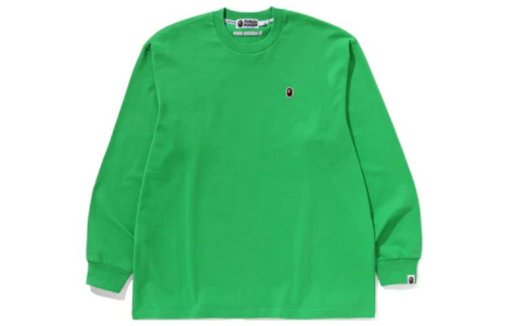 A Bathing Ape Bathing Ape Лонгслив Logo Patch Футболка