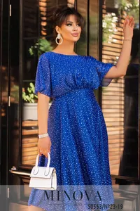 Платье 23-19-электрик Minova