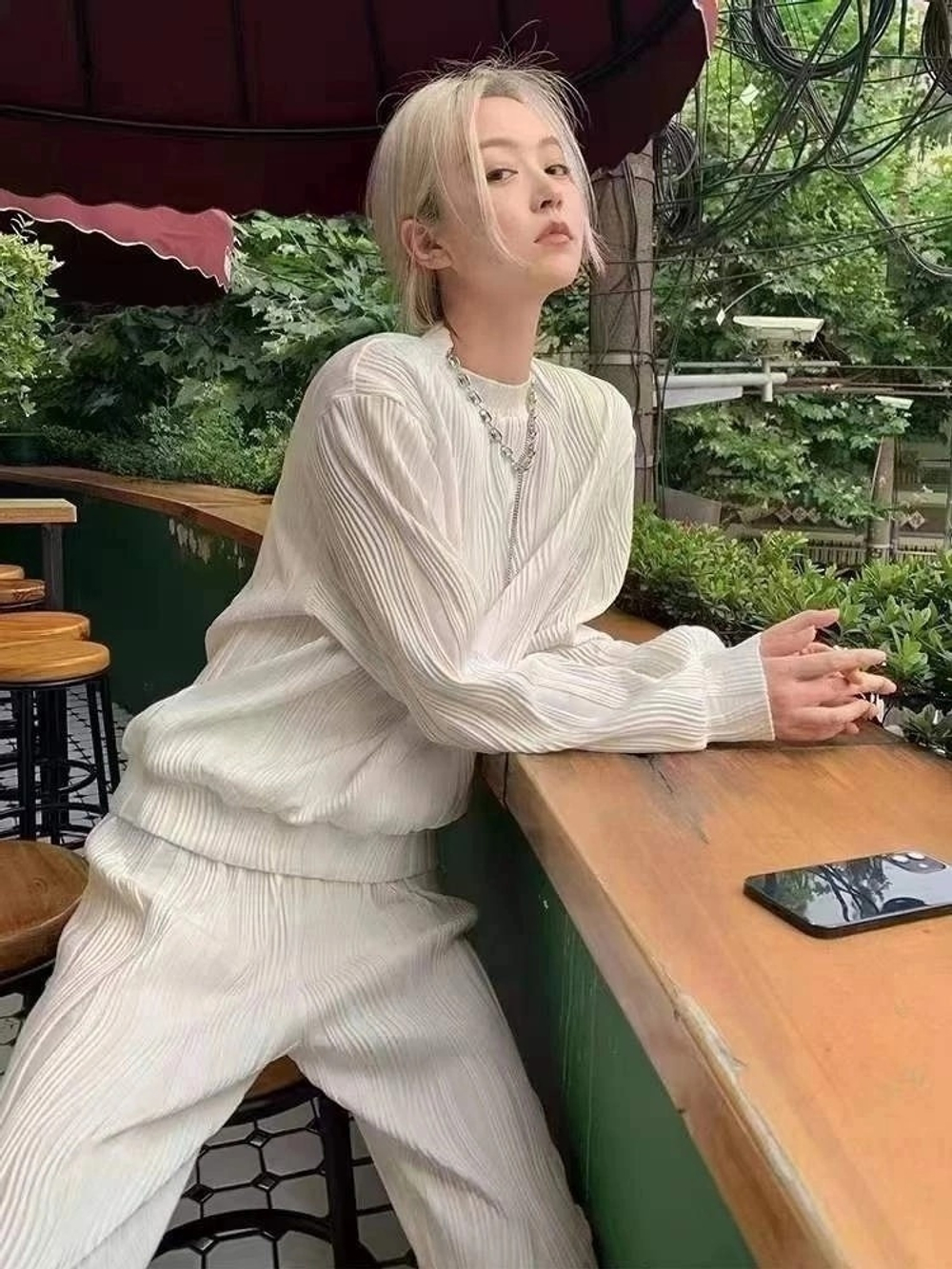 Трикотаж ВОЛНА молоко