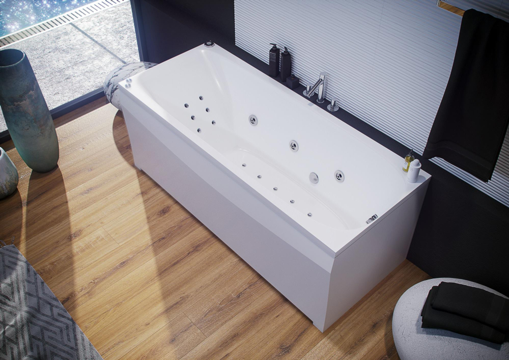 Акриловая ванна Aquatek (Акватек) Альфа 170x70 с каркасом