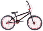 Велосипед BMX 20" Tech Team FOX  черный с красным 2023
