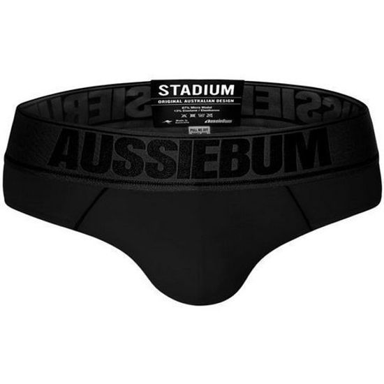 Мужские трусы брифы темно-серые Aussiebum