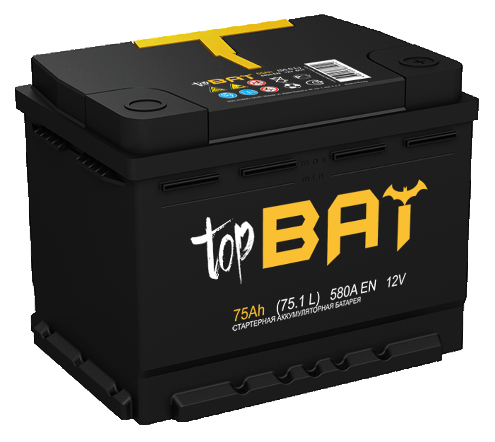 TOPBAT 6СТ-75 аккумулятор