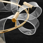 Подвесная светодиодная люстра Lussole KNOX LSP-7415