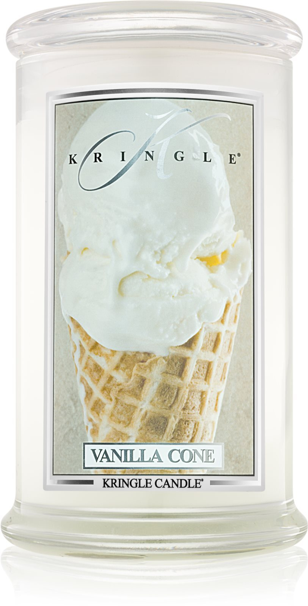 Kringle Candle Vanilla Cone - ароматическая свеча /   624  g  / GTIN 846853049106