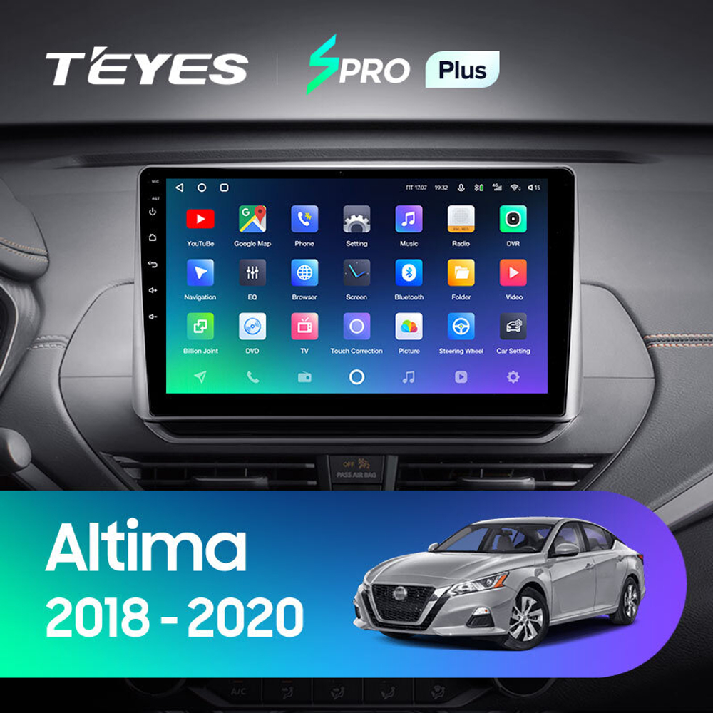 Teyes SPRO Plus 9" для Nissan Altima L34 2018-2020