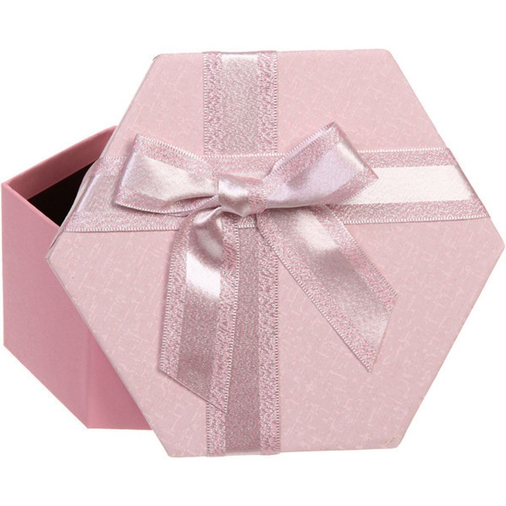 Коробка подарочная «Ванильная нежность» 16*14*7 см, розовый