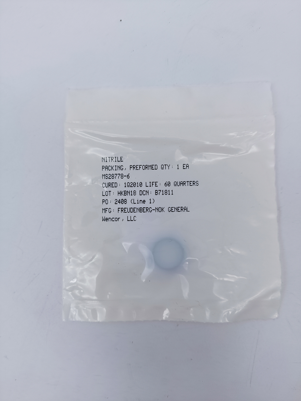 Уплотнительное кольцо MS28778-6