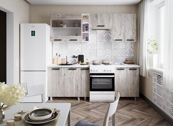 вариант компоновки модульная кухня НАГАНО