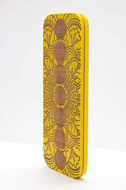 Доска садху Чакры темные медные гвозди