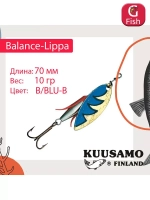 Блесна для рыбалки Balance-Lippa 70 мм вертушка 10 г