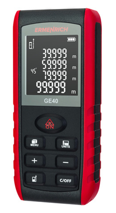 Лазерная рулетка Ermenrich Reel GE40