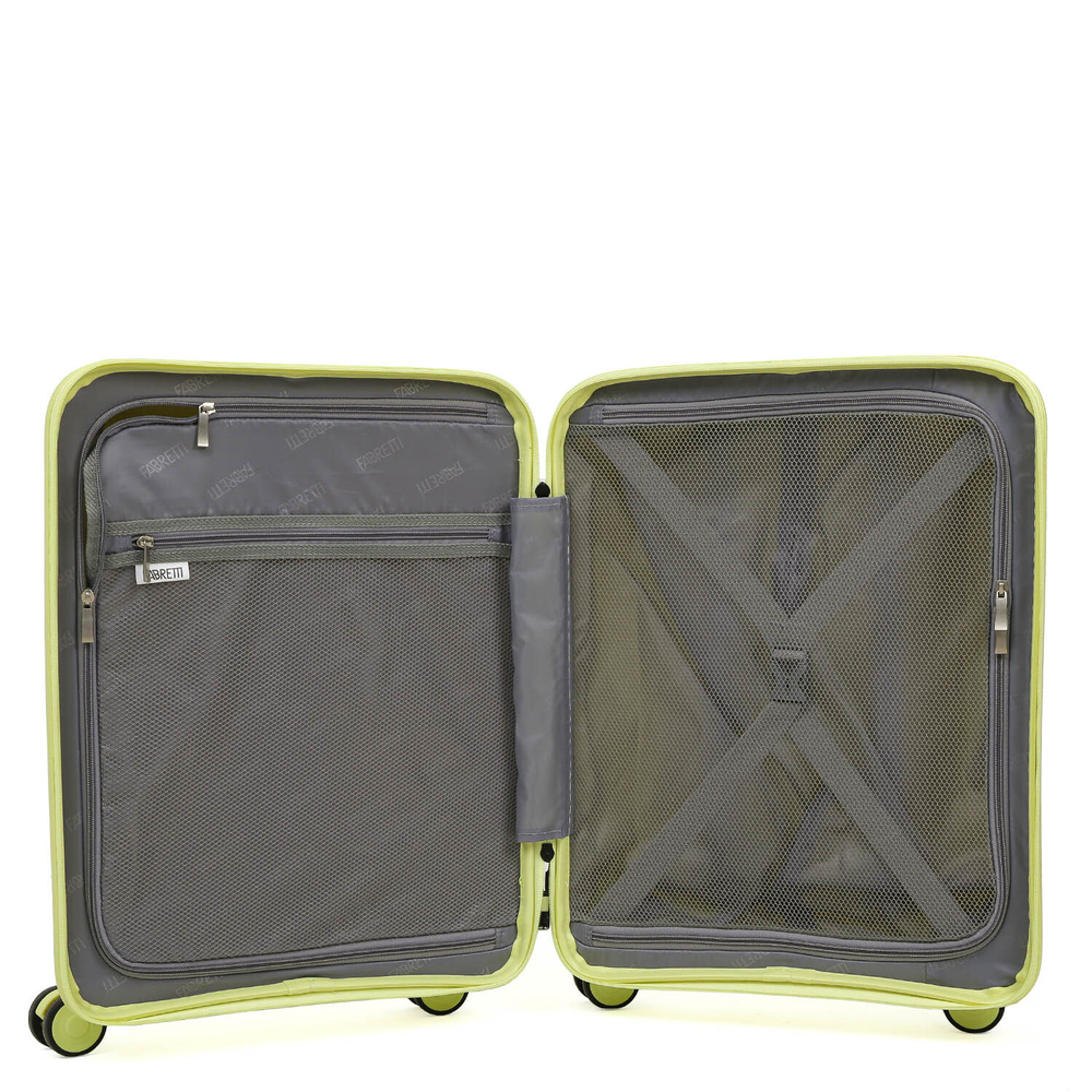 Чемодан мини (S) полипропилен "Fabretti"