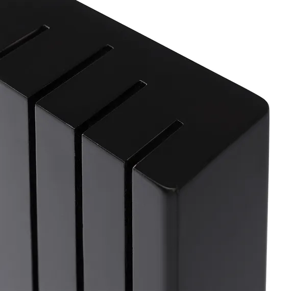 Подставка для ножей hevea, черная