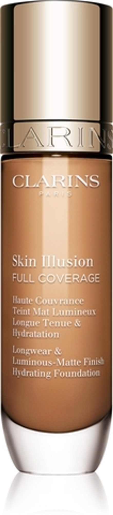 Clarins Skin Illusion Hydrating Foundation - Тональная основа с высокой степенью покрытия оттенок 111N, 30 ml