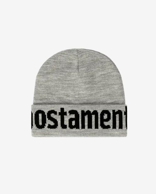 Шапка Postaments Basic серая