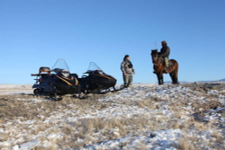 Снегоход РУССКАЯ МЕХАНИКА Тайга Patrul 550 SWT