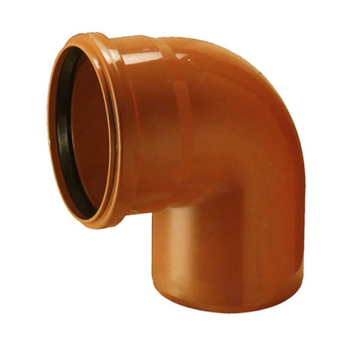 Отвод ПВХ для наружной канализациии 90гр. Дн 250