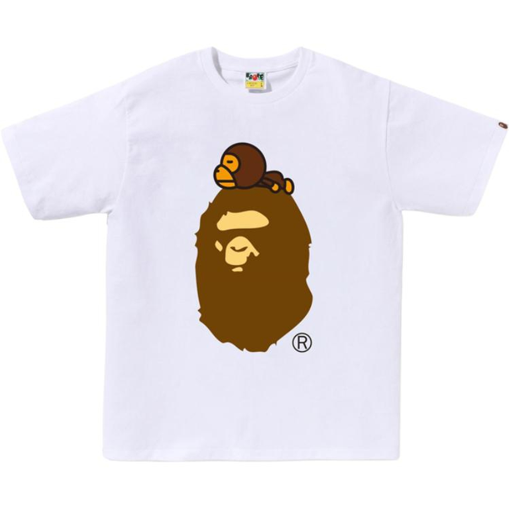 A Bathing Ape Milo On Big Ape Tee белый