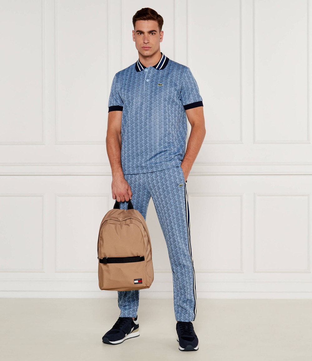 Поло Lacoste - голубой(DH1417)