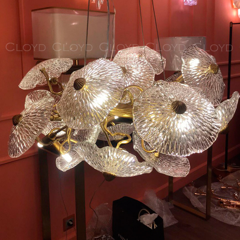 Люстра Cloyd MIMESIS C16 / Ø65 см - латунь (арт.11094)