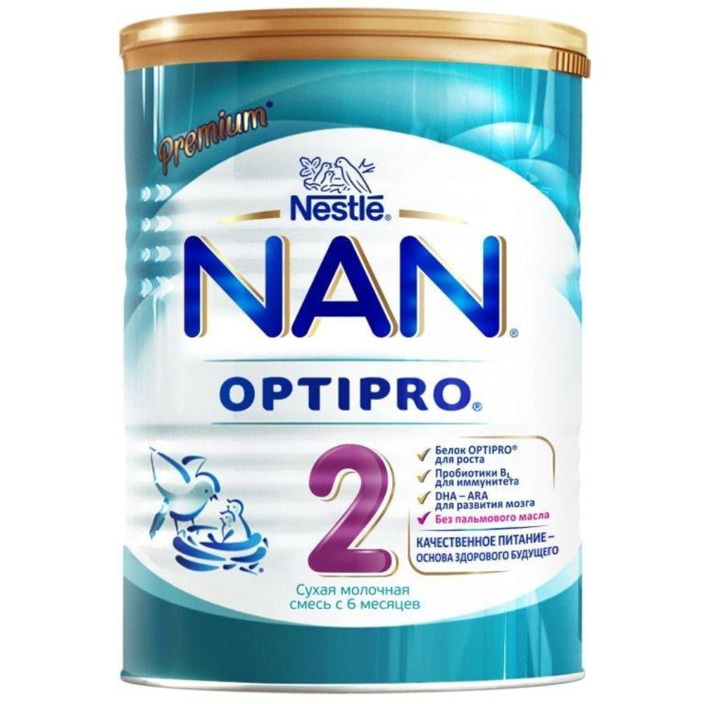 Молочная смесь Nestle NAN Opti Pro №2 с 6 месяцев 400 гр