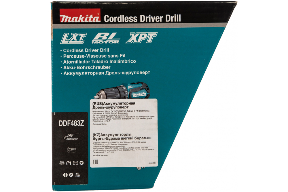 Makita дрель-шуруповёрт DDF483Z