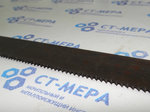 Полотно машинное ножовочное 450х40х2х4мм 11Р3АМ3Ф2