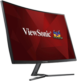 Монитор ViewSonic 27'' VX2758-PC-MH [16:9] 1920х1080(FHD) VA, Curved, nonGLARE, 280cd/m2, H178°/V178°, 3000:1, 80M:1, 16.7M, 4ms, VGA, 2xHDMI, Tilt, Speakers, 3 Y, Black